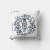 Weißer Nussknacker Kissen (Vorderseite)