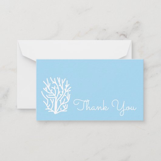 Weißer Öko Mitteilungskarte (Vorderseite)