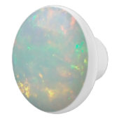 Weißer Opal Keramikknauf (Rechts)