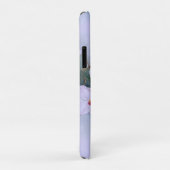 Weißer Orchideen Rosa Zentren Aquarellfarben Monog Case-Mate iPhone Hülle (Hinten/Rechts)