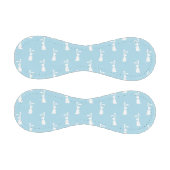Weißer Ostern Bunny Rabbit Oars Pastell Blauer Frü Baseball (Paneele)