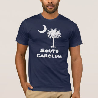 Weißer Palmetto-South- CarolinaT - Shirt