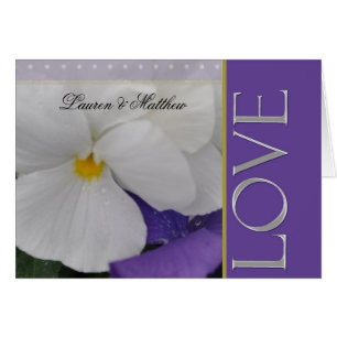 Weißer Pansy