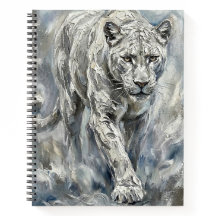 Weißer Panther Journal – Ätherische Majestät Symbo