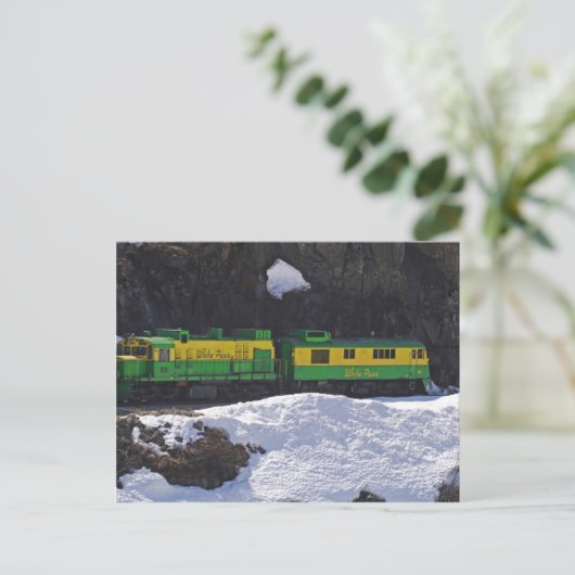 Weißer Pass 14 Postkarte (Stehend Vorderseite)