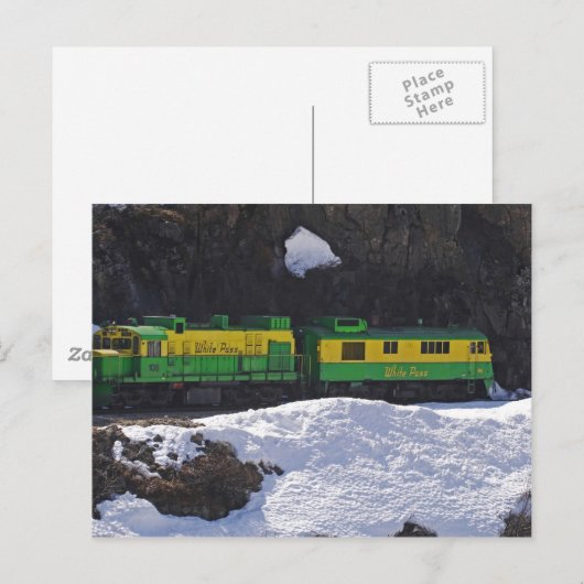 Weißer Pass 14 Postkarte (Vorne/Hinten)