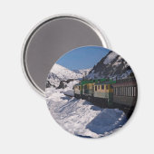 Weißer Pass 21 Magnet (Vorderseite/Rückseite)