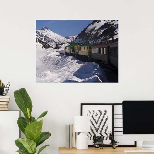 Weißer Pass 21 Poster (Heimbüro)