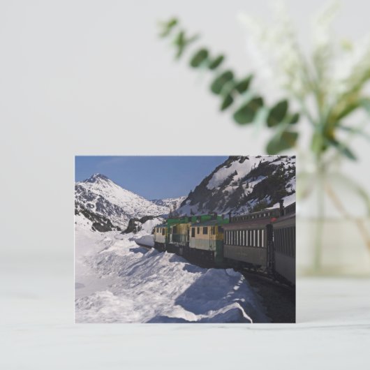 Weißer Pass 21 Postkarte (Stehend Vorderseite)