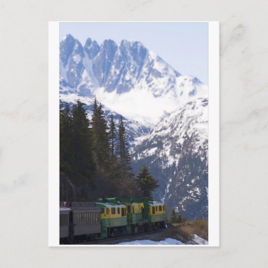 Weißer Pass 9 Postkarte (Vorderseite)