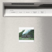 Weißer Pass und Yukon im Weißpass aus Skagway, Magnet (In Situ (Geschirrspüler))