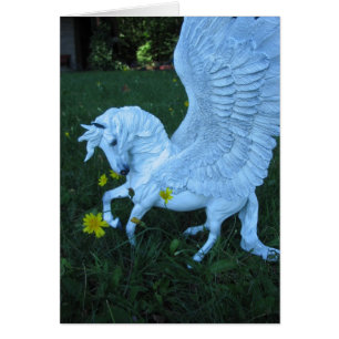Weißer Pegasus