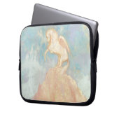 Weißer Pegasus, c.1908 (Öl auf Leinwand) Laptopschutzhülle (Vorderseite Links)