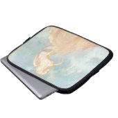 Weißer Pegasus, c.1908 (Öl auf Leinwand) Laptopschutzhülle (Vorne Knopf)