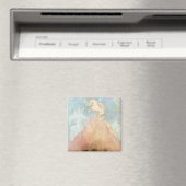 Weißer Pegasus, c.1908 (Öl auf Leinwand) Magnet (In Situ (Geschirrspüler))