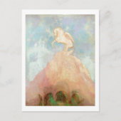Weißer Pegasus, c.1908 (Öl auf Leinwand) Postkarte (Vorderseite)