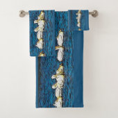 Weißer Pelikan-Vogel-Tier-Tierbad-Tuch-Set Badhandtuch Set (Insitu)