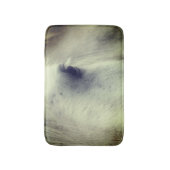 Weißer Percheron Badematte (Vorderseite Vertikal)