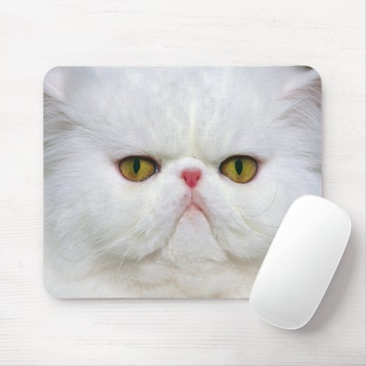 Weißer Perser Mousepad (Mit Mouse)