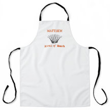 Weißer Personalisierter Bark Funny Apron