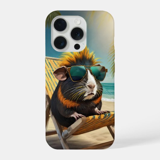 Weißer Pfau iPhone Hülle (Rückseite)