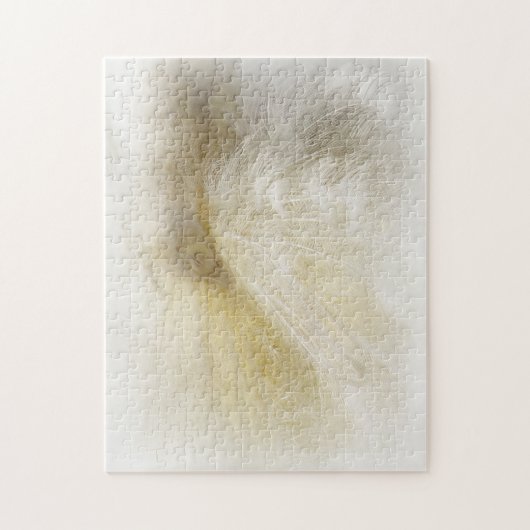 Weißer Pfau-Puzzle Puzzle (Vertikal)