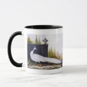 Weißer Pfau Tasse (Links)