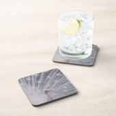 Weißer Pfau Untersetzer (Rechte Seite)