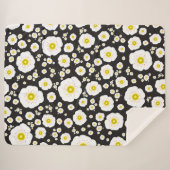 Weißer Pfeffer Sherpa Blanket (3 Größen) Sherpadecke (Vorderseite (Horizontal))