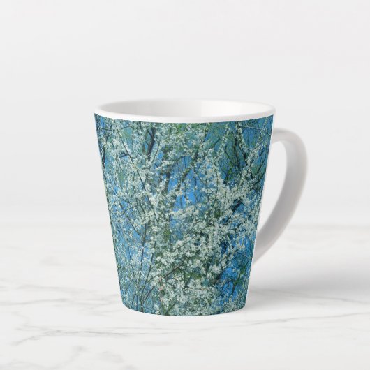 Weißer Pflaumenbaum Milchtasse (Rechte Ecke)
