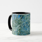 Weißer Pflaumenbaum Tasse (Vorderseite Links)