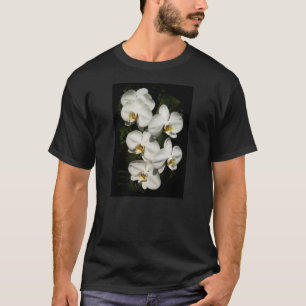 Weißer Phalaenopsis T-Shirt