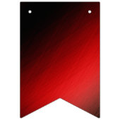 Weißer Phoenix steigt rot an schwarzen Aschen Wimpelkette (Zweite Fahne)