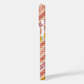WEISSER PINK YELLOW MOSAIC CHEVRONS Case-Mate iPhone HÜLLE (Rückseite / Links)