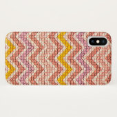 WEISSER PINK YELLOW MOSAIC CHEVRONS Case-Mate iPhone HÜLLE (Rückseite (Horizontal))