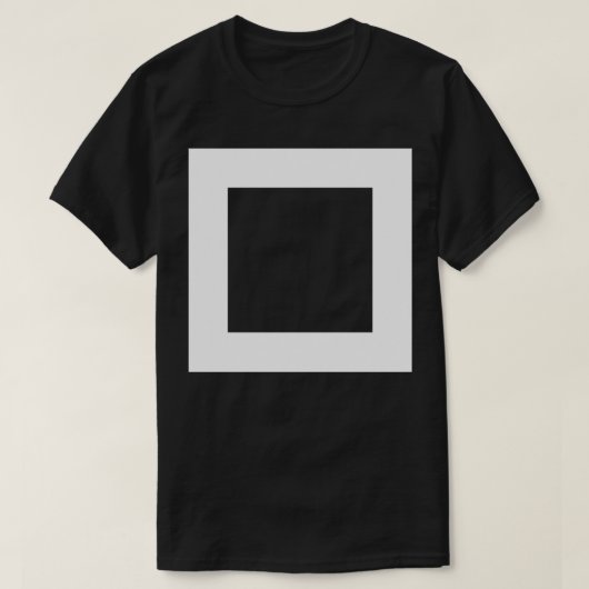 Weißer Platz T-Shirt (Design vorne)