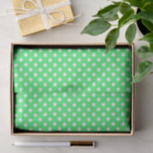 Weißer Polka-Dot zum Thema "Licht" Seidenpapier (Geschenk)