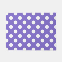 Weißer Polka-Pfoten
