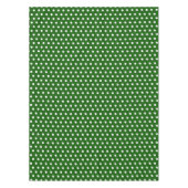 Weißer Polka-Punkt Tischdecke (Vorderseite)