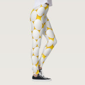Weißer Punkt Leggings (Rechts)