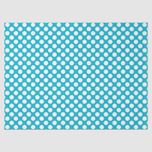 Weißer Punkt - Wählen Sie die Hintergrundfarbe Seidenpapier