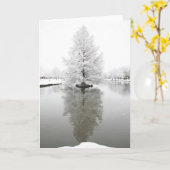 Weißer Reflektor Karte (Gelbe Blume)