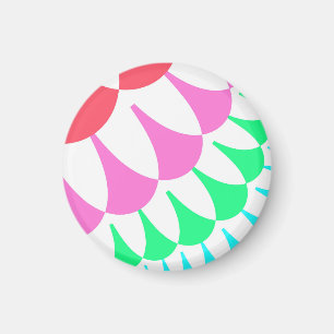 Weißer Regenbogen Magnet