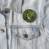 Weißer Reiher Button (Beispiel)
