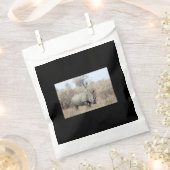 Weißer Rhino Geschenktütchen (Ausgeschnitten)