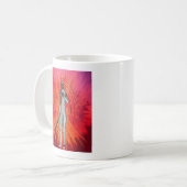 Weißer Ritter Kaffeetasse (Vorderseite Links)