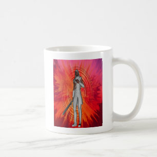 Weißer Ritter Kaffeetasse