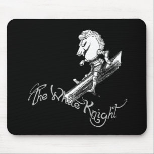 Weißer Ritter Mousepad