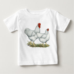 Weißer Rock Chickens Baby T-shirt