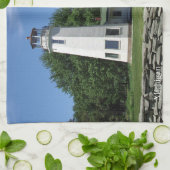 Weißer Rock Küchentuch (Gefaltet)